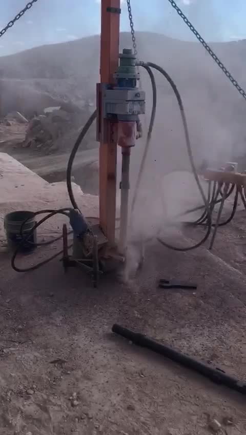 Pneumatic D-T-H Quarry Driller, Pneumatic Drill Machine