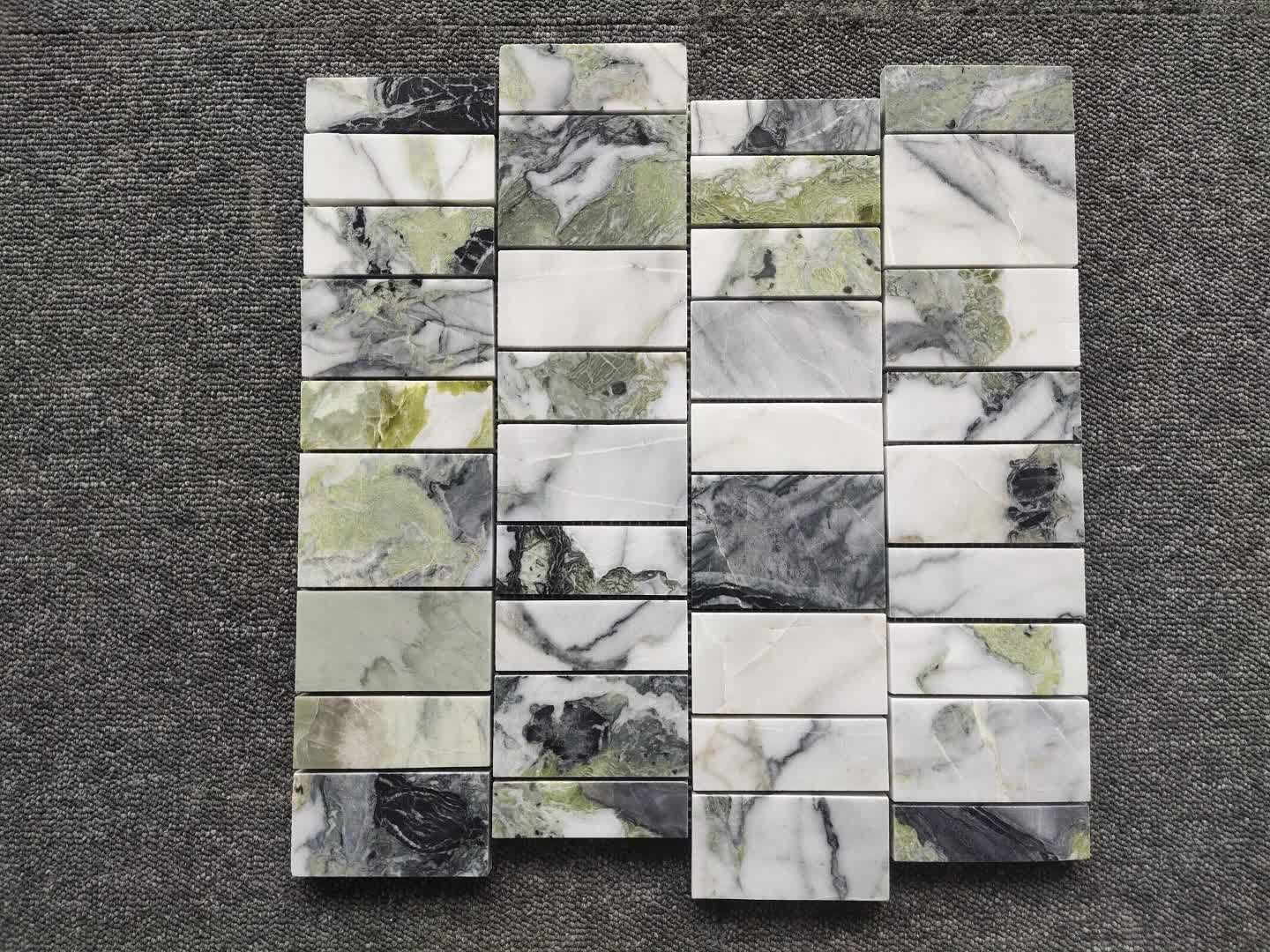 Jade Marble Mosaic Tiles