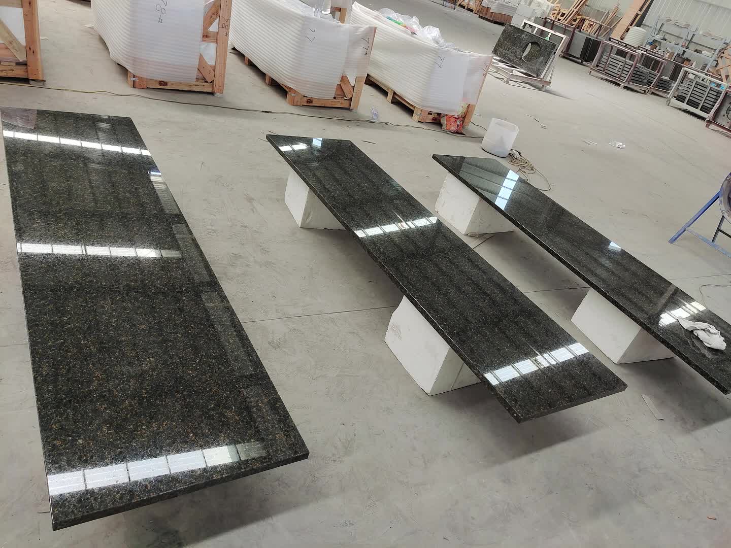 Verde Ubatuba Granite Commercial Counters