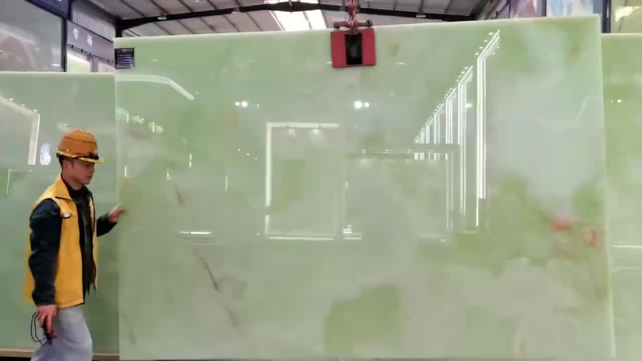 China Natural Yellow Onyx Slabs For Sale
