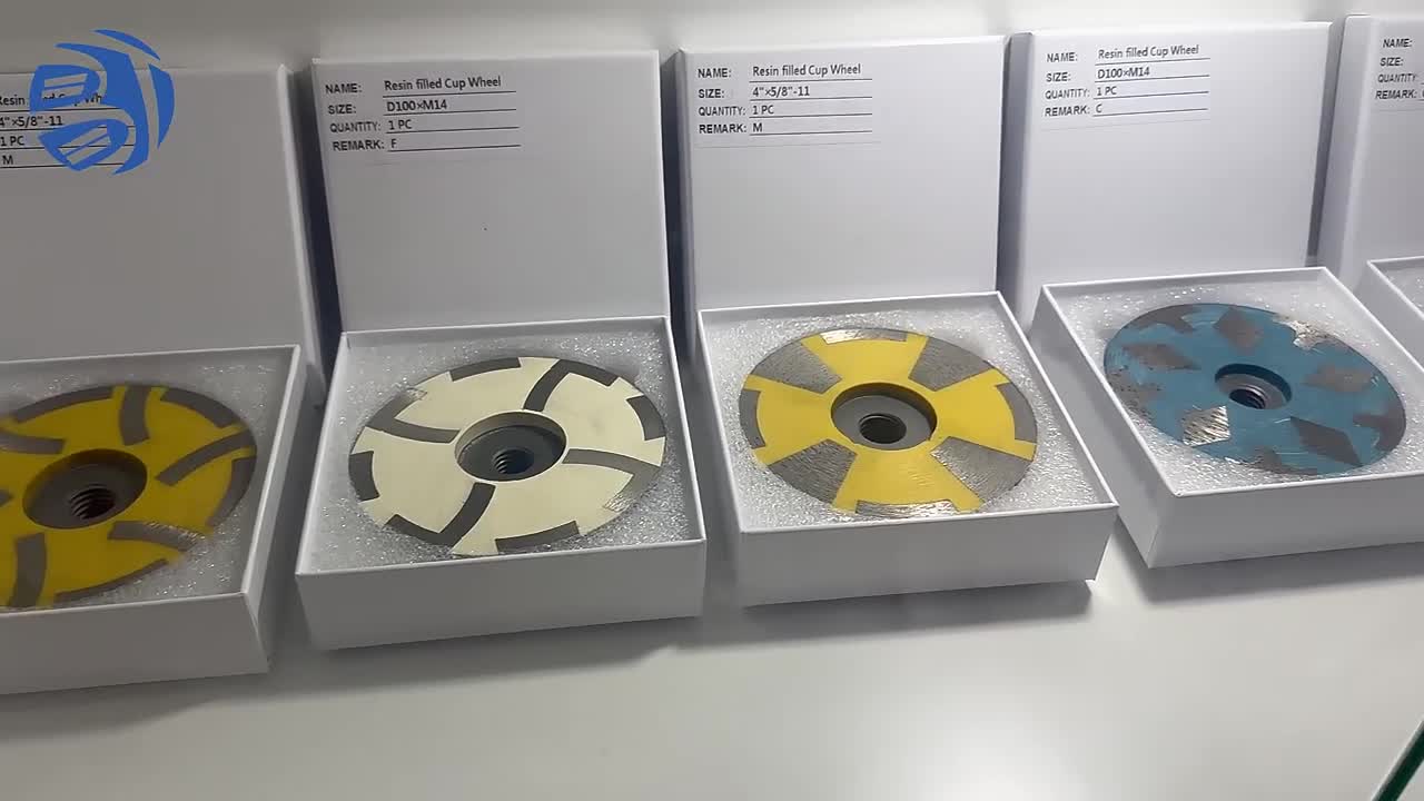 4 Inch Diamond Cup Grinding Wheel For Granite Marble