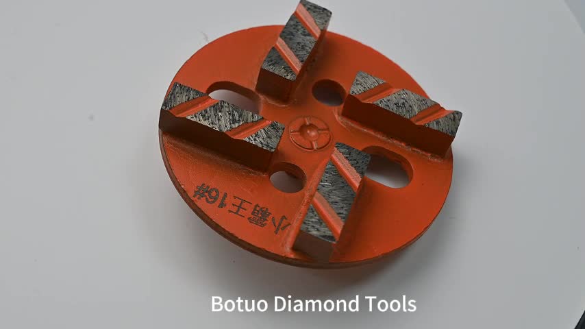 BTS-11 Floor Grinder Concrete Diamond Abrasive Plate Disc