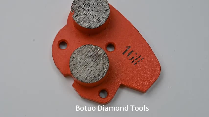BTS-19 Stone Wet Grinding Floor Diamond Metal Polishing Pads