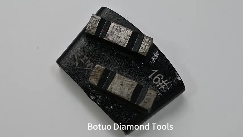 BTS-37 Diamond Tool Polishing Pads Multi Blades Hard Granite