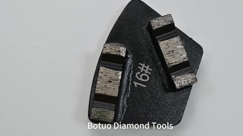 BTS-40 Trapezoid Diamond Grinding Tools For Floor Grinder