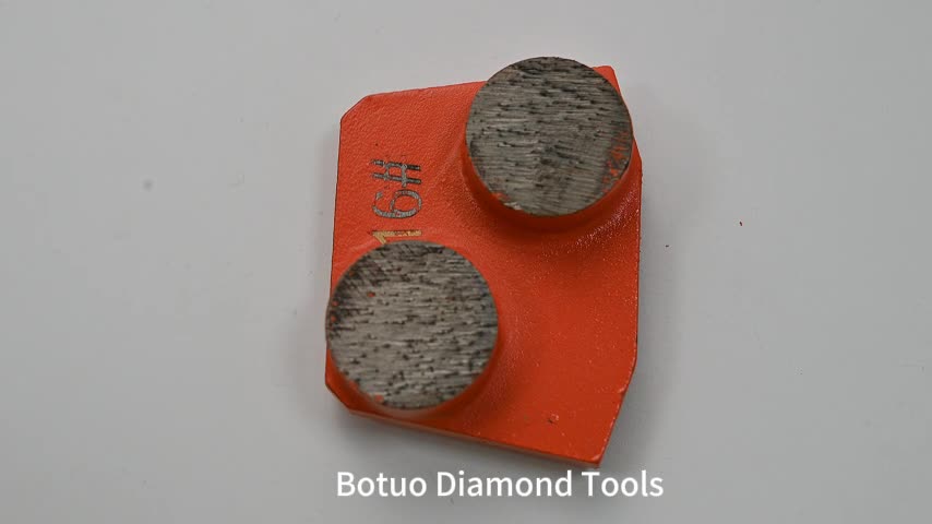 BTS-47 Trapezoid Diamond Tools Grinding Pads Concrete Floor
