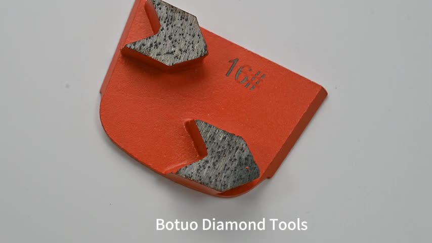 BTS-49 Arrow Segment Grinding Disc For Medium Hard Concrete