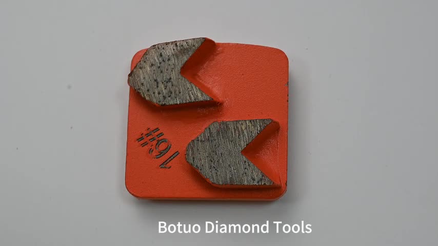 BTS-51 Arrow Diamond Grinding Segment With Lock System