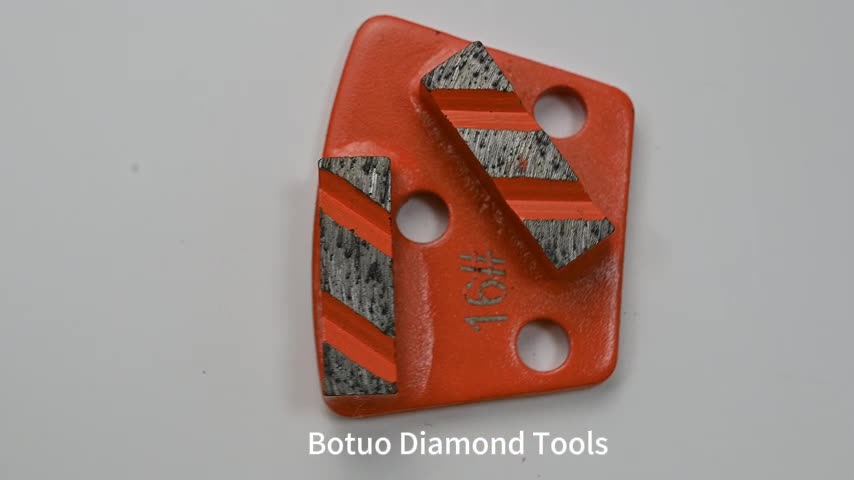 BTS-55 Concrete Grinding Head Diamond Floor Grinder Tooling