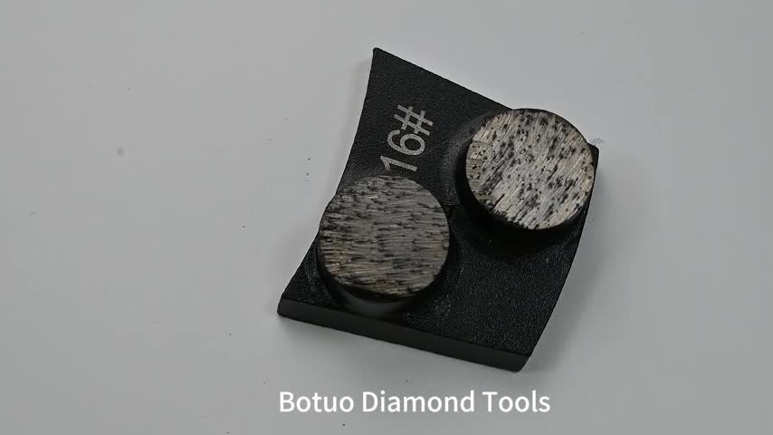 BTS03 Diamond Polishing Shoe Grinding Pad For Concrete Floor