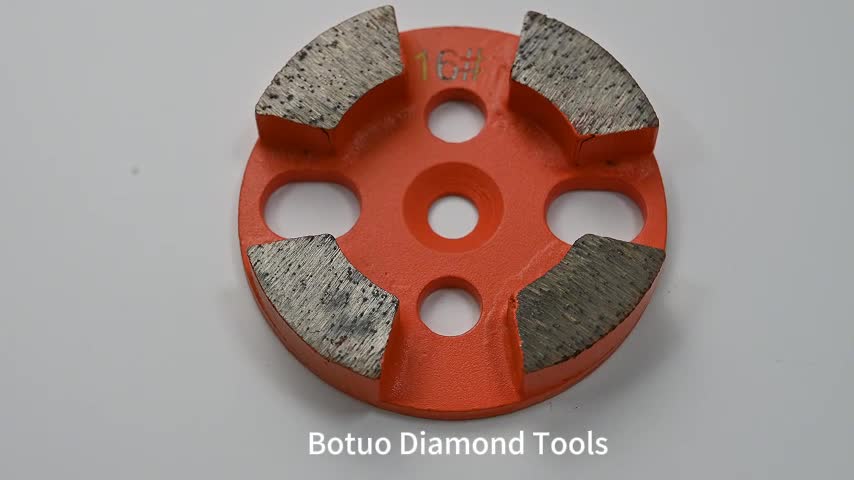 BTS27 Trapezoid Grinding Plate Diamond Segment Trapezoid Pad