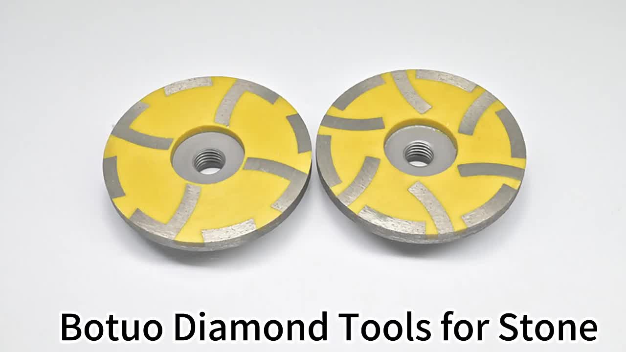 Diamond Abrasive Resin Filled Grinding Cup Wheel Granite