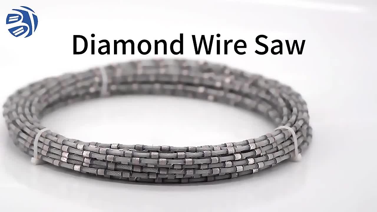 Diamond Wire Saw For Cutting Granite Marble Stone