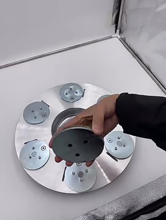 Flexible 3 Color Diamond Resin Bond Polishing Pads For Stone
