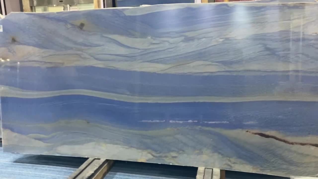 Hot Selling Blue Sky Quartzite Slabs For Villa Projects