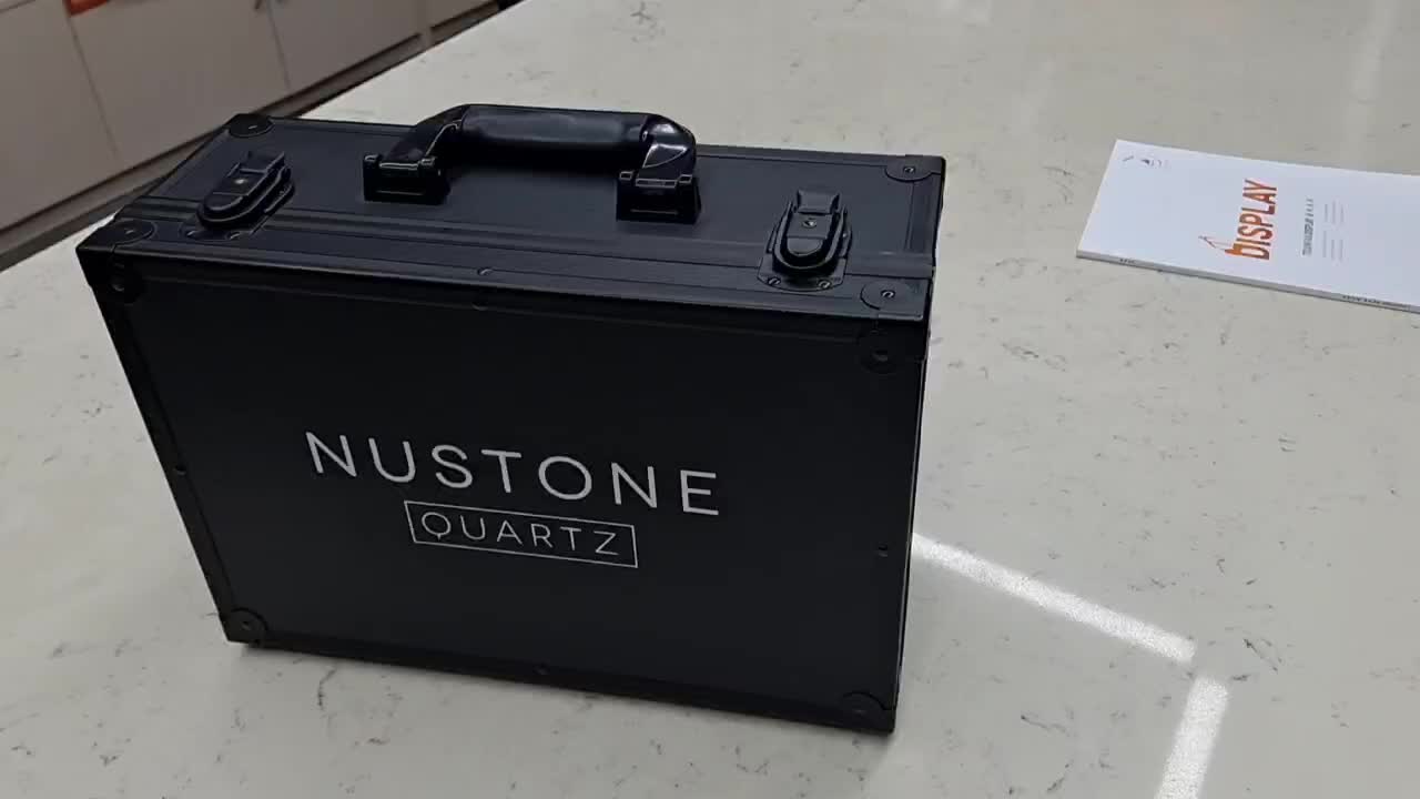 Aluminum Sample Display Case For Stone Samples