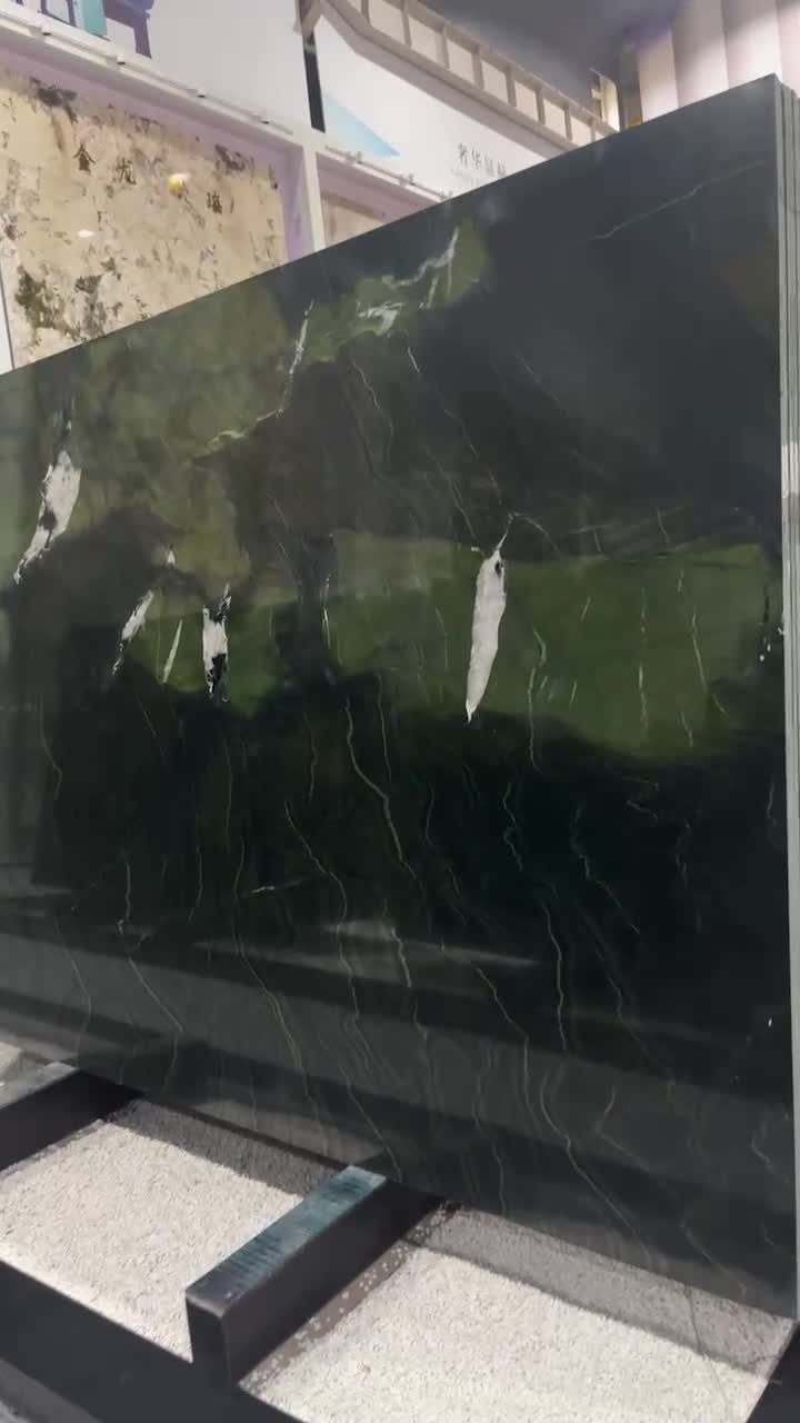 The Natural Quartzite Green Slabs