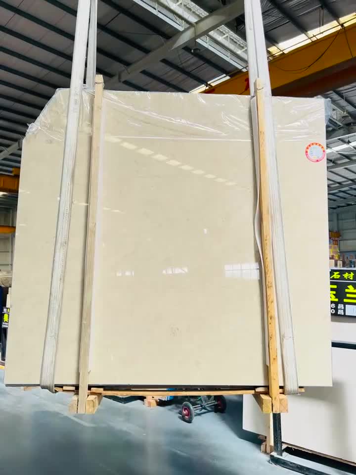 Good Quality Ottoman Beige Marble Slabs