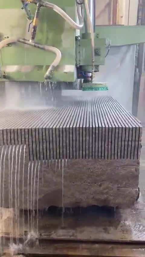 DPJ20 Multidisc Granite Block Cutter Vertical And Horizontal
