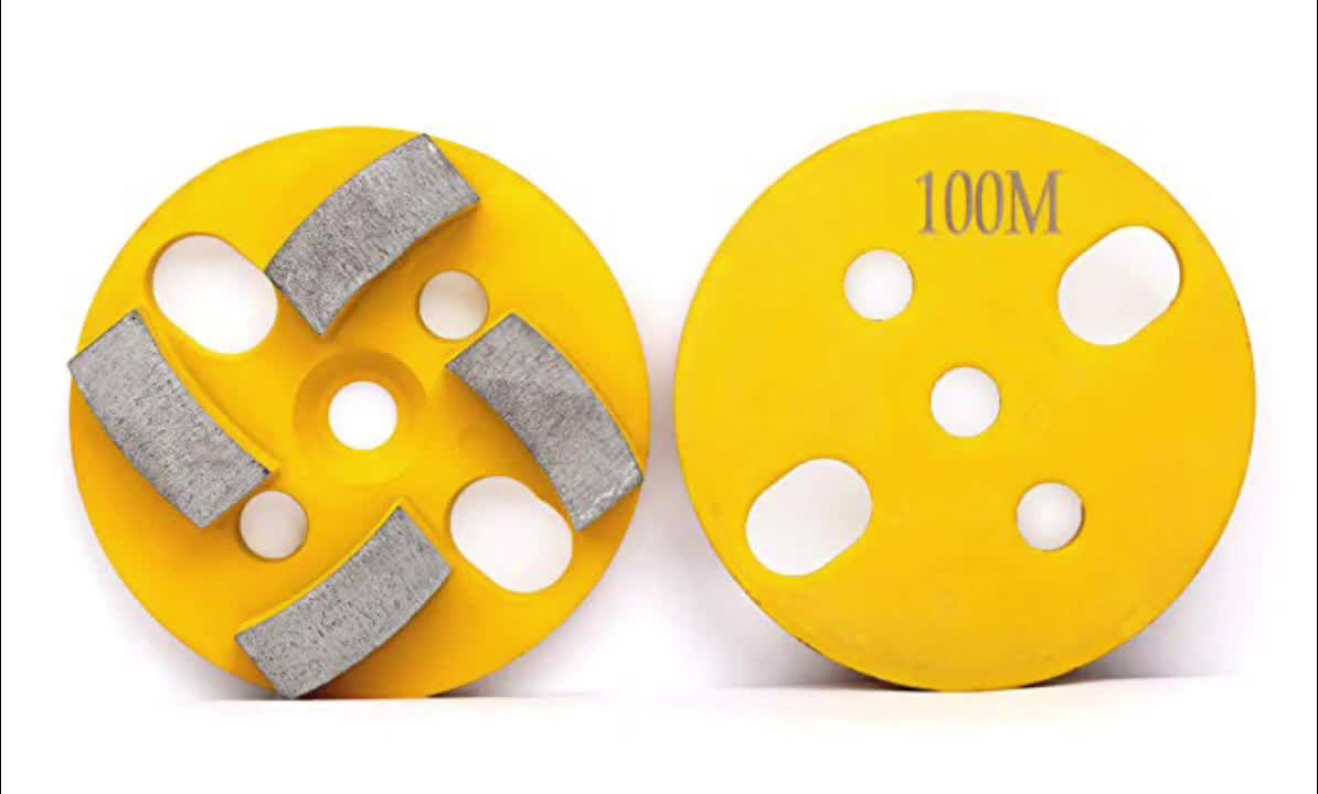 Trapezoid Diamond Grinding Block For Epoxy Terrazzo Surfaces