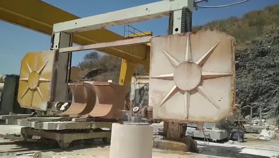 SHXJ-LY-1800&2200 Four -Axis Column Movable Type CNC Wire Saw Machine