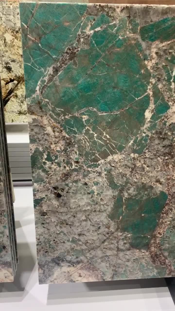 Amazonita Green Quartzite Bathroom Countertop Vanity Top