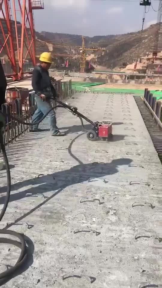 Stone And Pavement Bush Hammering-Chipping Machine
