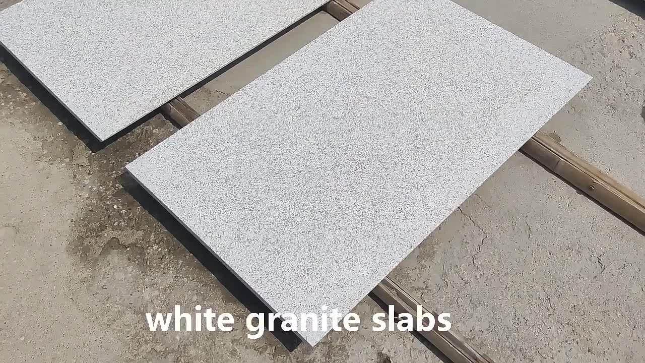Bush Hammered White Granite G603 Paving Slab Pavement