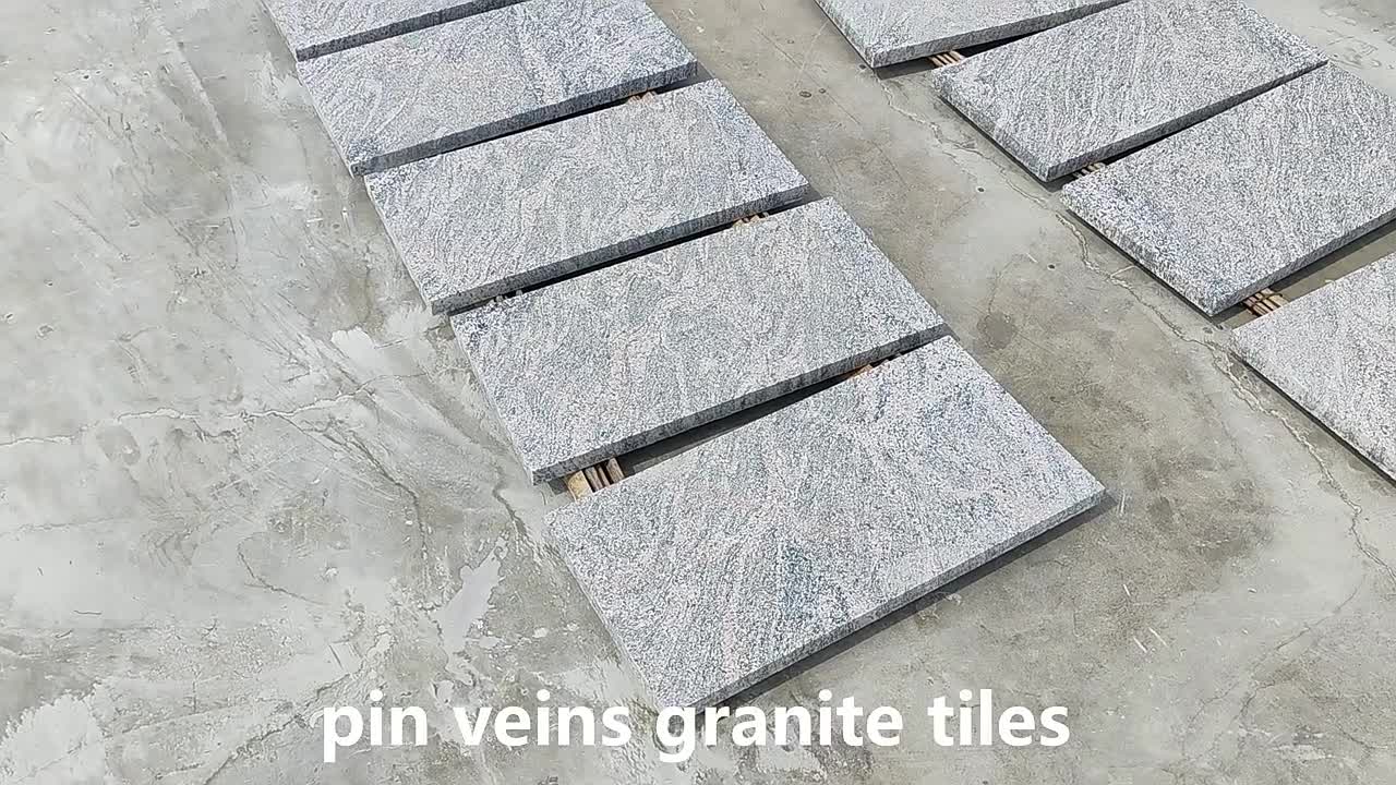 China Ocean Wave Pink Granite Pavement Setts