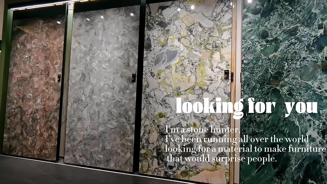 Artificial Black Large Format Sintered Stone Slabs