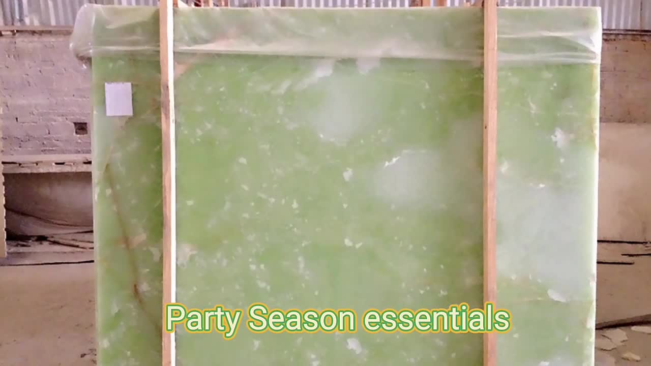 Factory Price Onice Verde Persiano Onyx Slabs