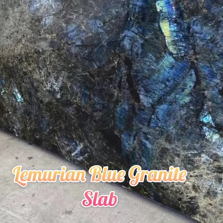 Natural Luxury Labradorite Blue Granite Slabs
