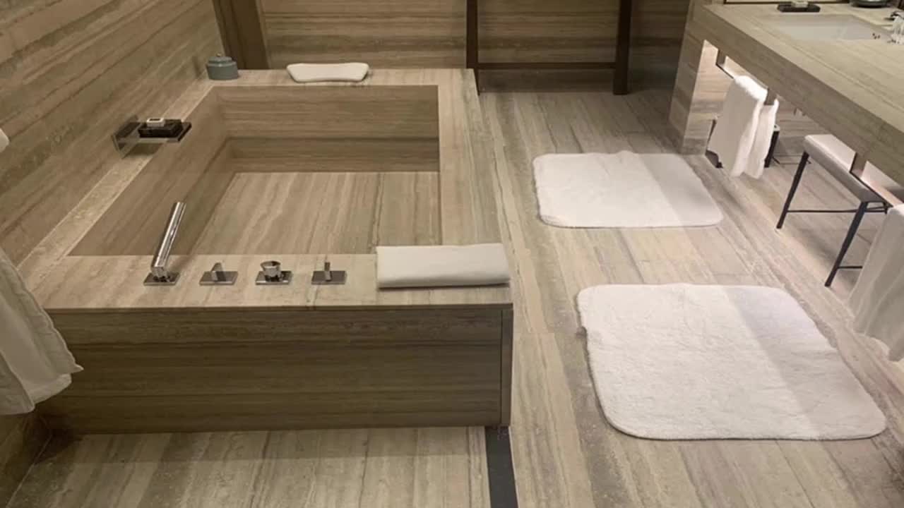 Persian Grey Travertine Slabs