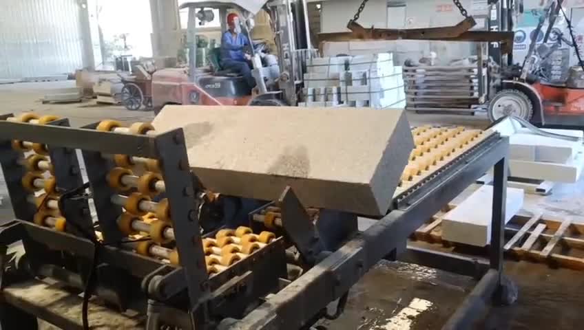 Beveling Machine For Chamfering Kerbstone