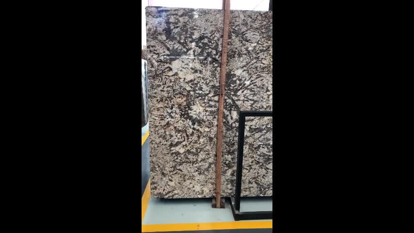 Luxury Golden Granite Phantom Wall Slabs