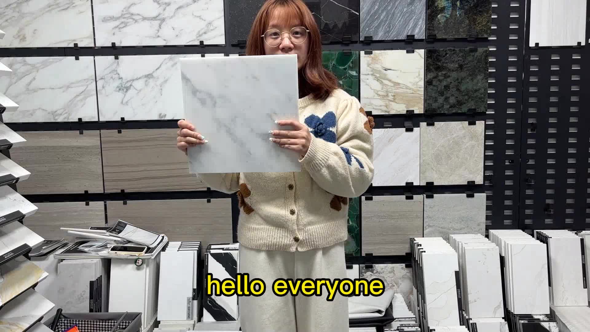 Goldtop OEM White Statuary Marble Floor Tiles