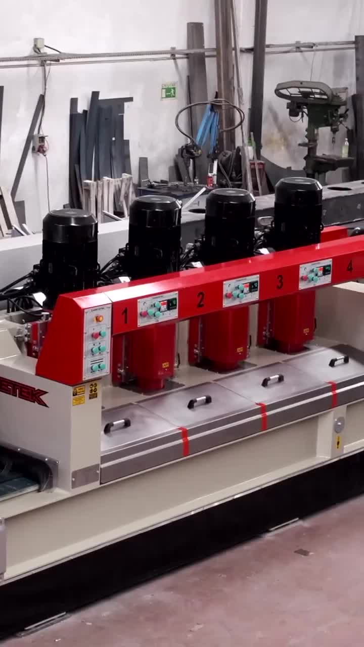 MAGGIO XL-750 Automatic Marble Calibrating & Polishing Line Machine