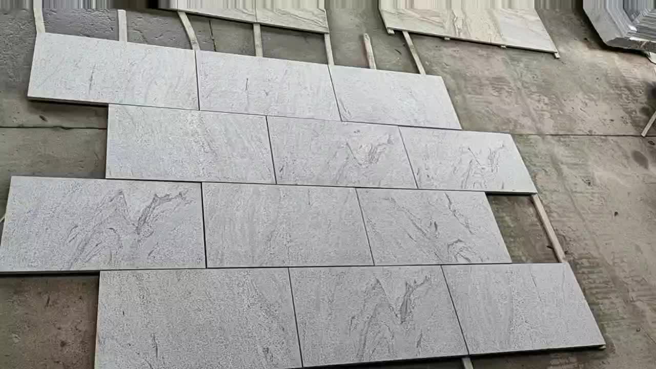 Chinese Viscount White Granite Tiles For Wall Cladding