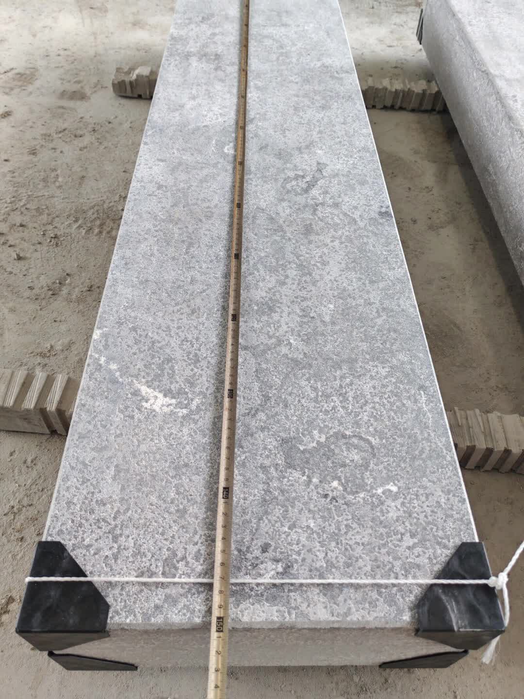 Blue Limestone Block Steps For Outdoor