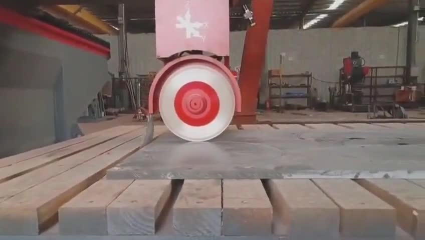 4 Axis CNC Infrared Bridge Stone Cutting Machine For Marble/Granite