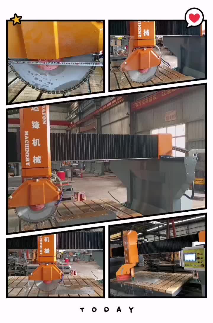 4-Axis CNC Slab Cutting Machine