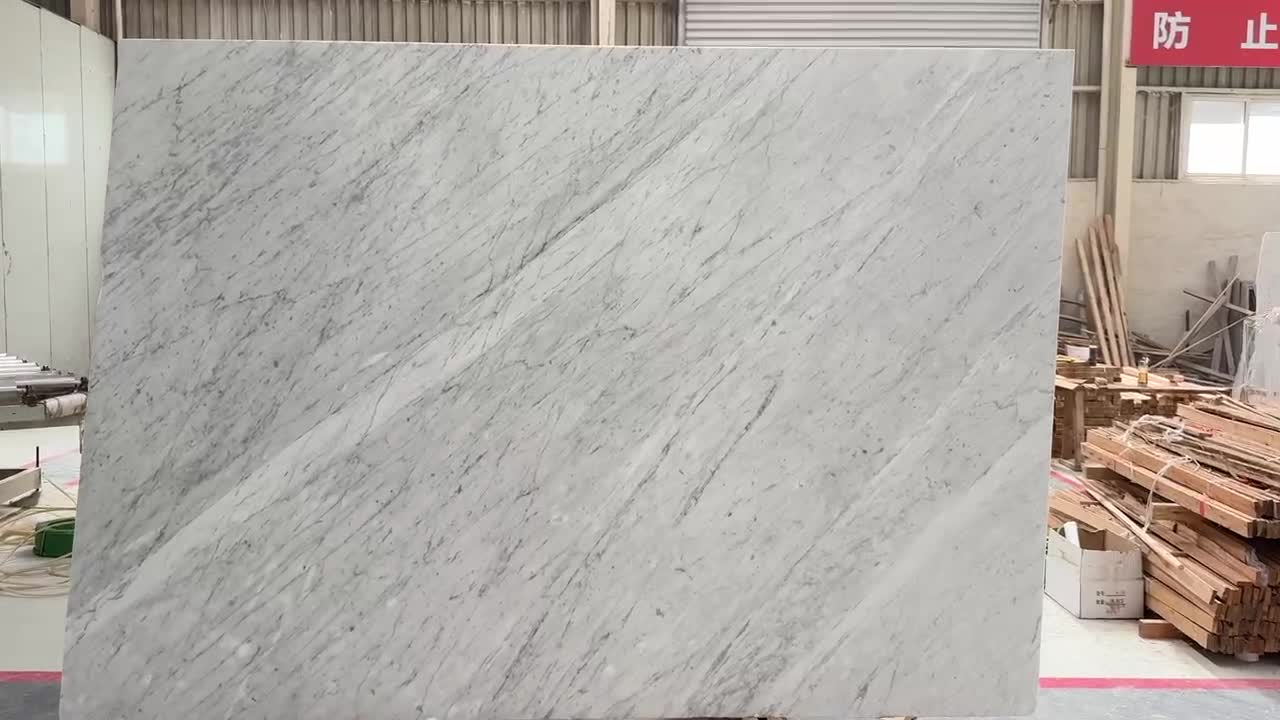 Carrara White Marble Slabs