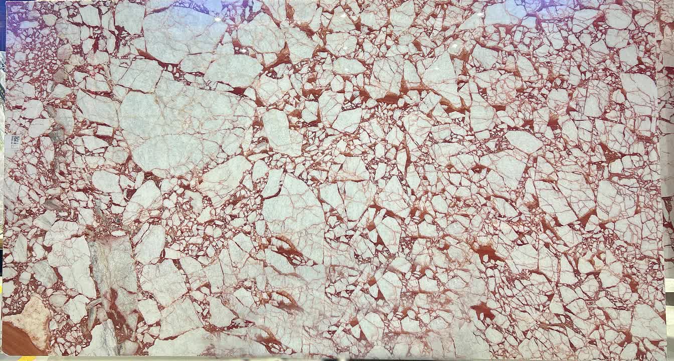 Bulgari Red Marble Slabs
