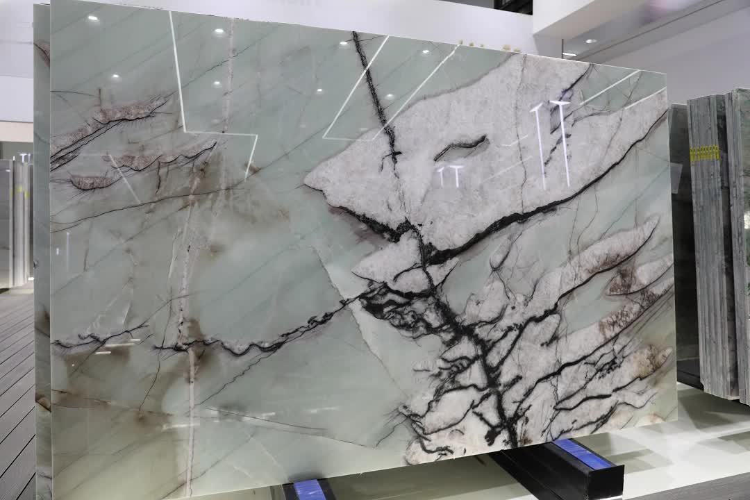Cristallo Tiffany Quartzite Slabs