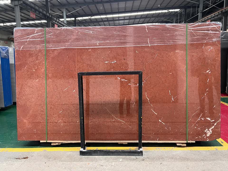 Rosso Alicante Marble Slabs