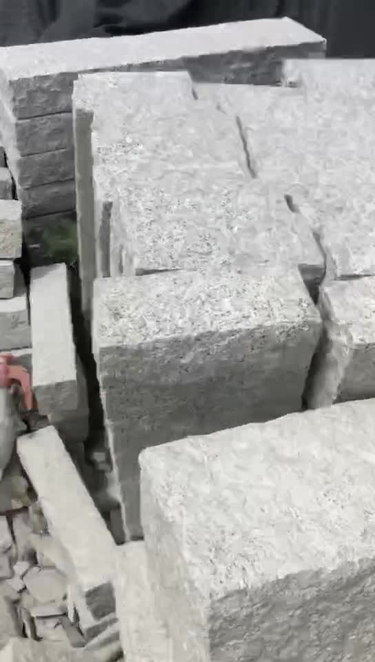 Factory Directly Light Grey Pineapple Garden Kerbstone