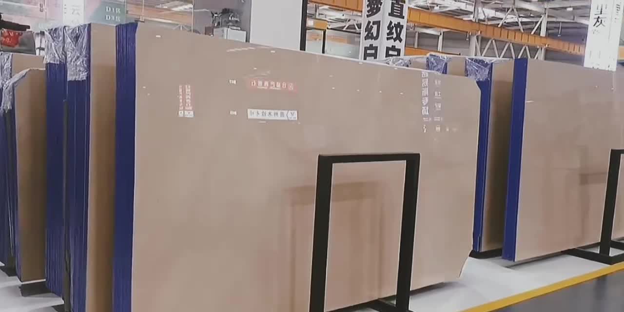 Bursa Dark Beige Marble Slabs
