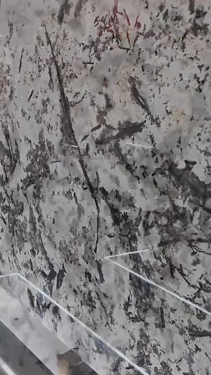 Transparent Exotic Granite Splendor White Granite Slabs