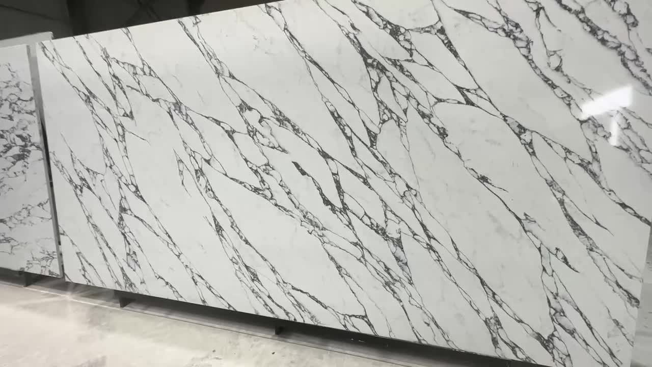 Guanmay Polished Artificial Stone Quartz Slabs For Home