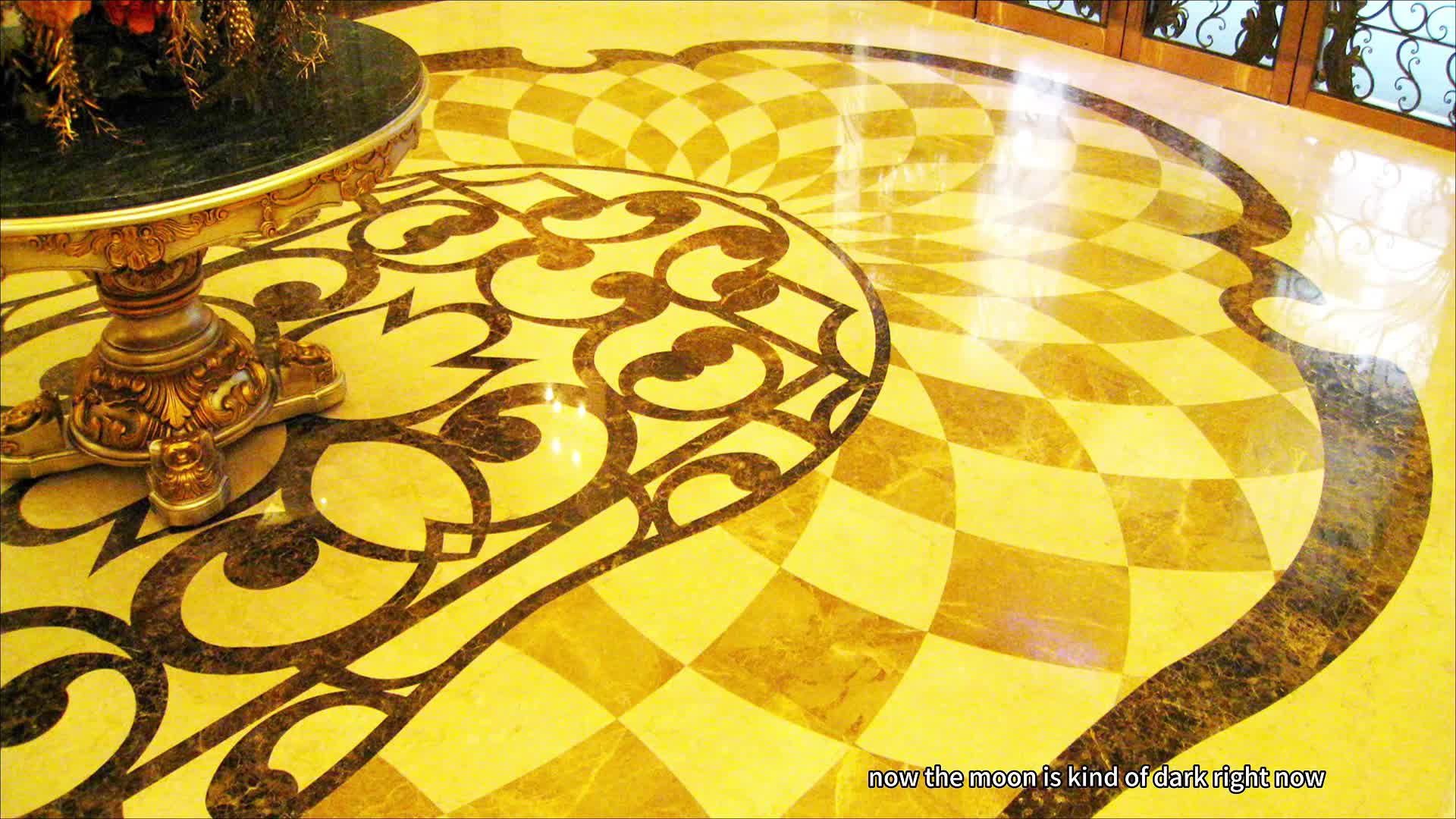 Hotel Flooring Carpet Medallions Pattern Tile